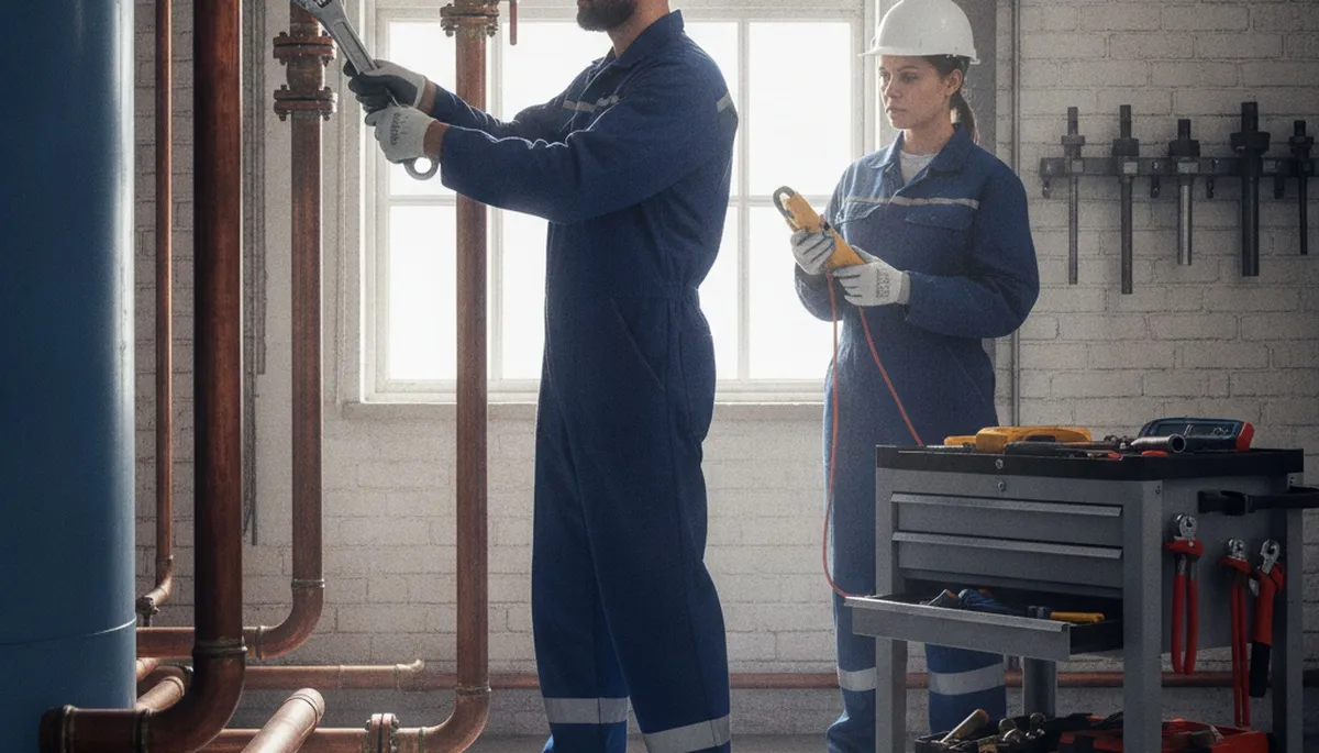Brandon, FL plumber repairing a home pipe leak for fast plumbing service