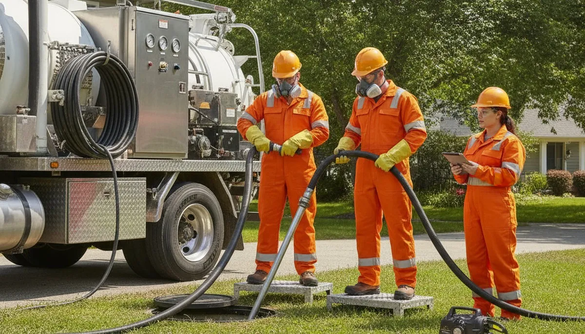 Septic tank cleaning service for Brandon, FL homes by On Call Plumbers