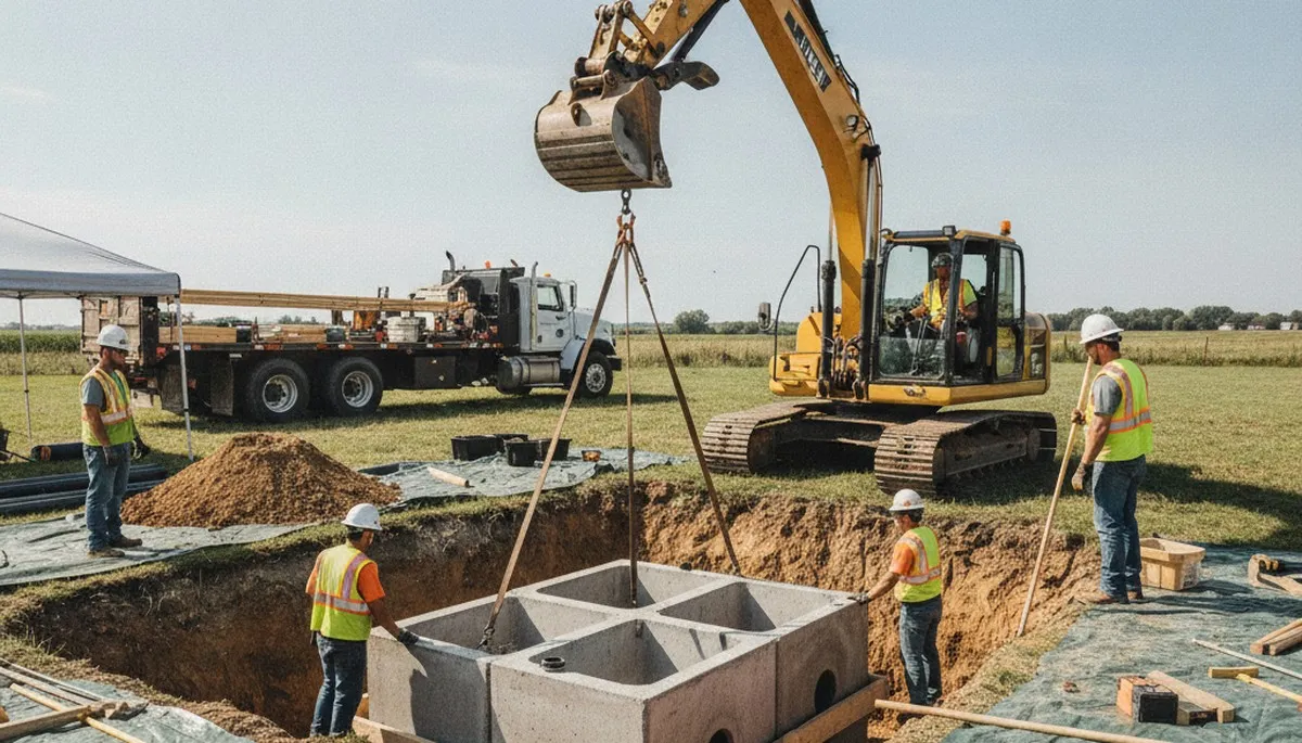 Septic tank installation service for Brandon, FL homes by On Call Plumbers